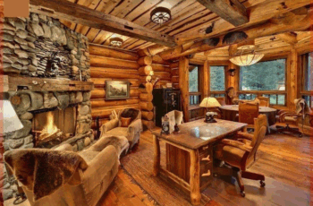 How to Transform an Old Log Cabin into a Modern Cozy Home